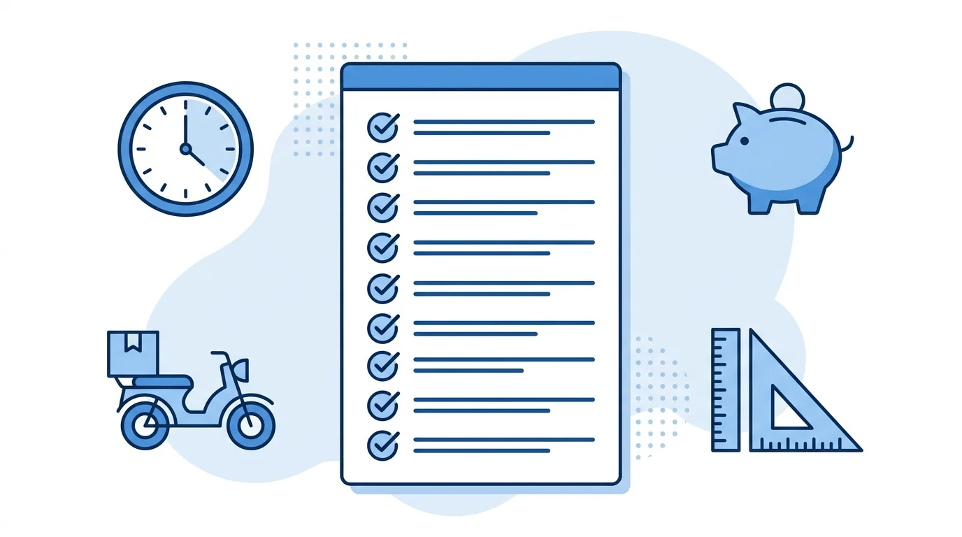 퀵서비스 비용 절약 10가지 팁 요약표와 적용 타이밍