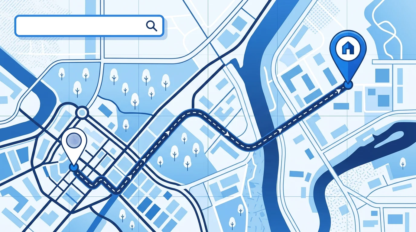 지도와 경로 검색