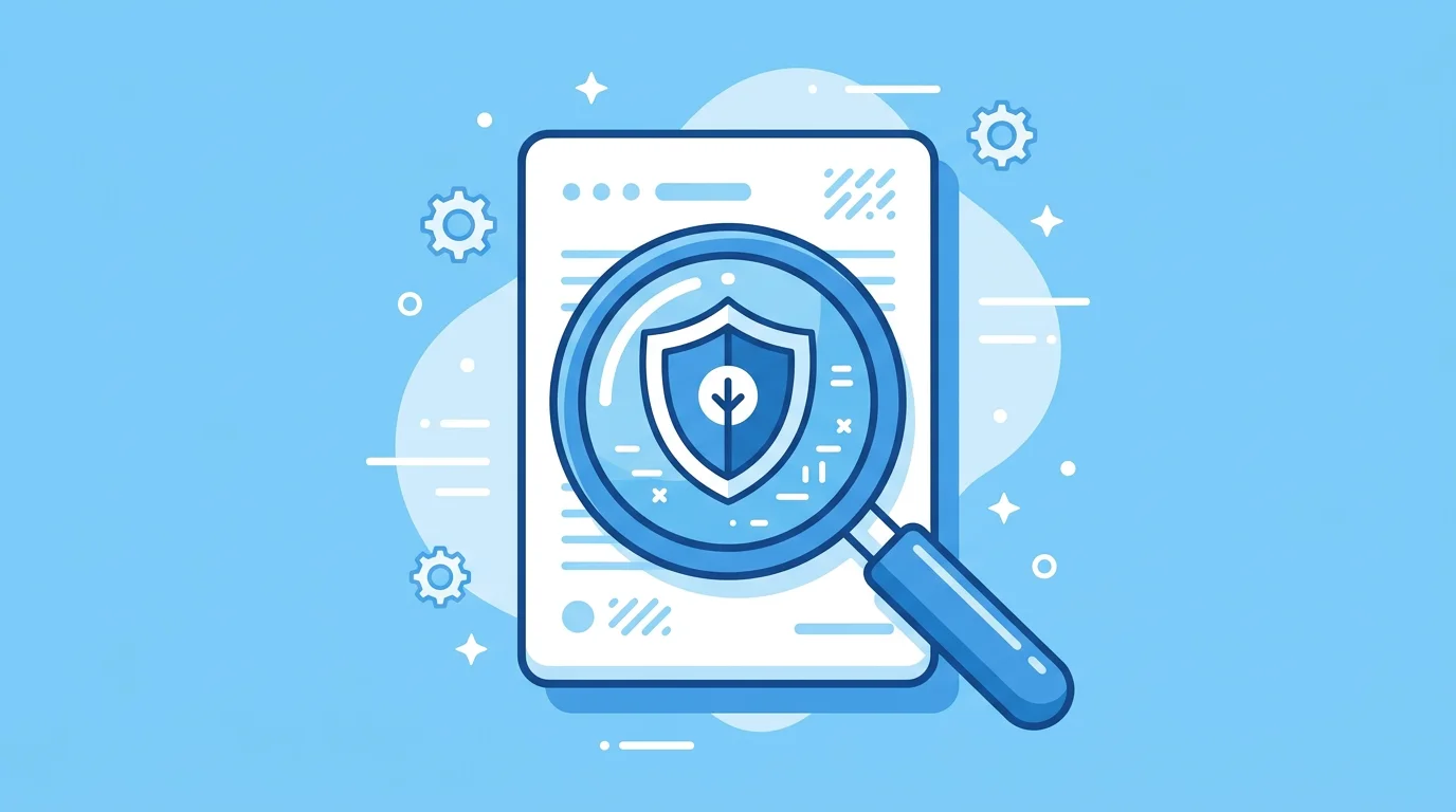 보험 서류와 계약서를 검토하는 모습